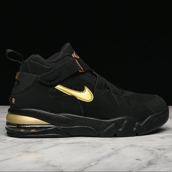 nike air force max cb black gold